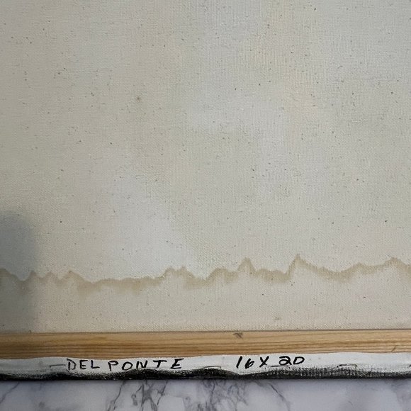 Acrylic Painting in Ft. Lauderdale of the Downtowner by Del Ponte 16" x 20" - Picture 8 of 9